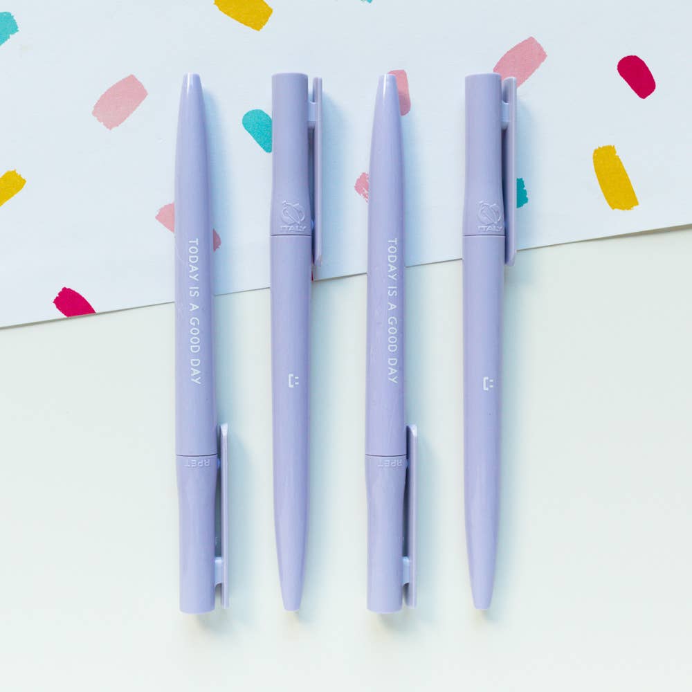 Pen - Today Is A Good Day - Recycled Eco Ballpoint Pen - Jeff and The Squirrel