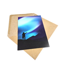 Load image into Gallery viewer, Let&#39;s Chase the Aurora Together - greetings card - Or8 Design - Northern Lights
