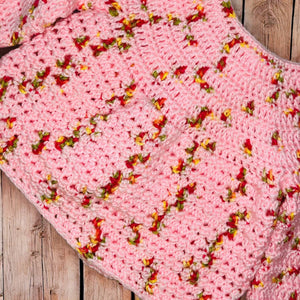 Crochet Baby Jacket / Cardigan - The Leopard PomPom - Baby gift - Newborn