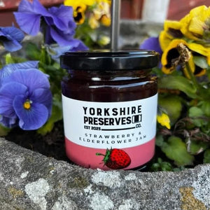 Strawberry and Elderflower Jam - The Yorkshire Preserves Co