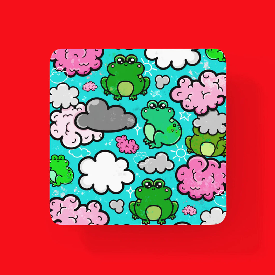 Brain Frog Coaster - Innabox - Puns