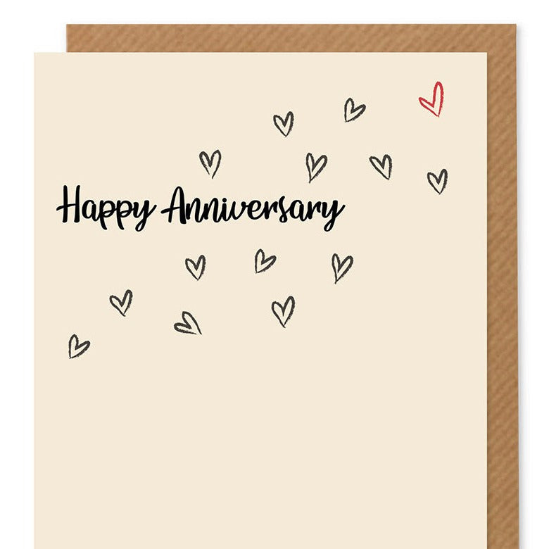 Happy Anniversary - Greetings Card - Hello Sweetie