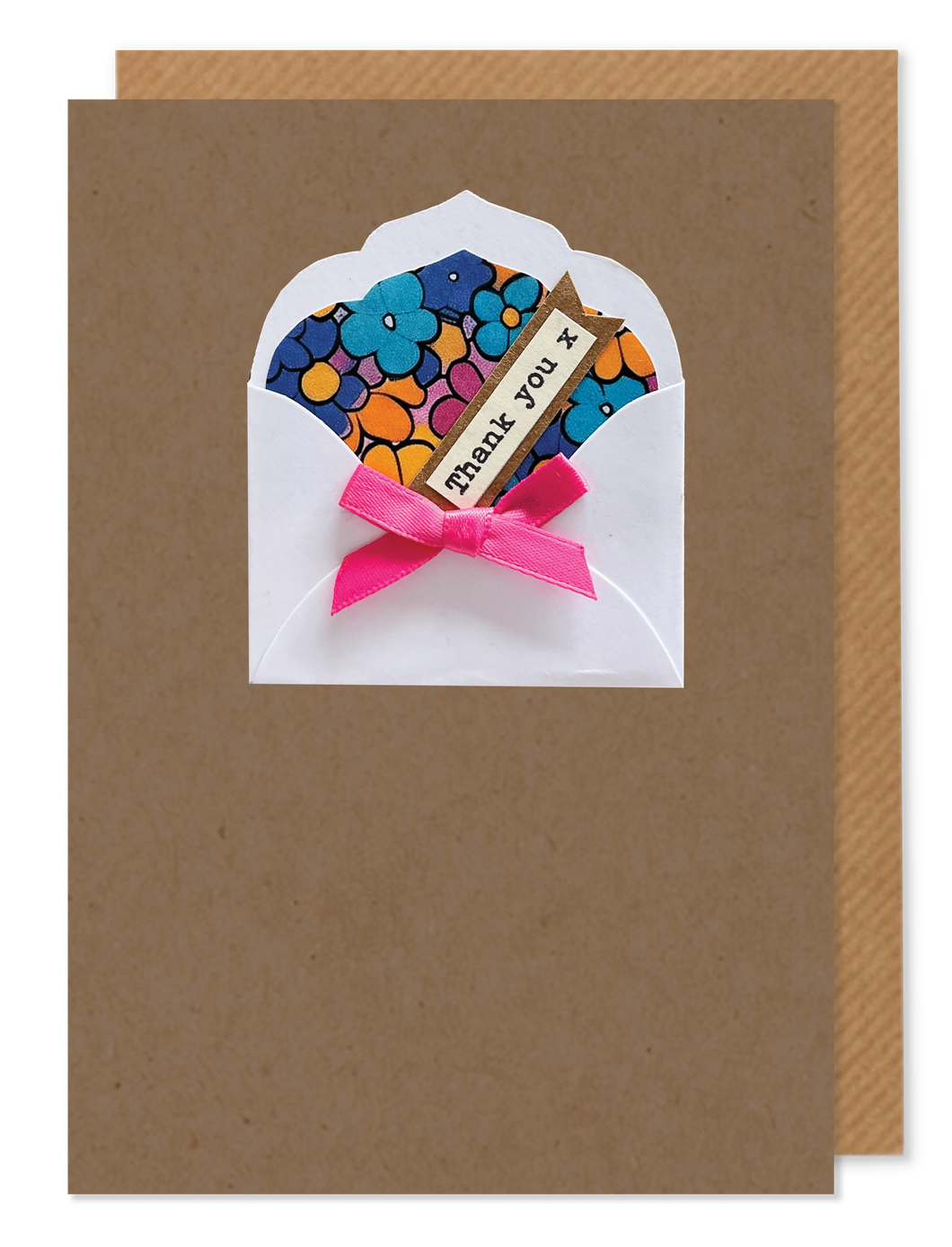 Thank You - Thank You Envelope - Greetings Card - Hello Sweetie