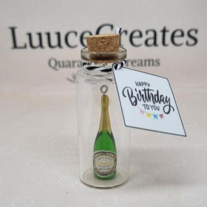Birthday Prosecco - Happy Birthday to you - Bottle Keepsake - Luuce Creates