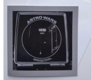 Astro Wars Vintage Game Card -  Greetings Card - RJHeald Photography