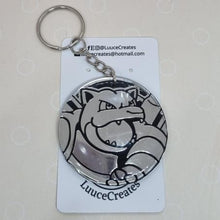 Load image into Gallery viewer, Pokemon Coin Keyring - Lots to Choose - Pokemon fans - Luuce Creates
