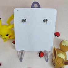 Load image into Gallery viewer, Earrings - Pokeball Polymer Clay Stud Earrings - Pokemon fans - Luuce Creates
