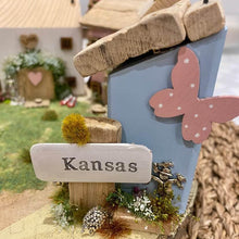Load image into Gallery viewer, Wizard of Oz Inspired Wooden Cottage scene - COLLECTION ONLY - Tina's Lovely Creations
