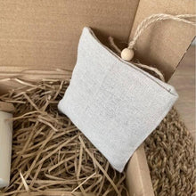 Load image into Gallery viewer, Lavender Cottage Gift Set - Cream Wooden Cottage and Lavender Sachet - Tina's Lovely Creations
