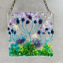 Load image into Gallery viewer, Glass Decoration - Hanging Glass Decoration - Summer Meadow - Twice Fired
