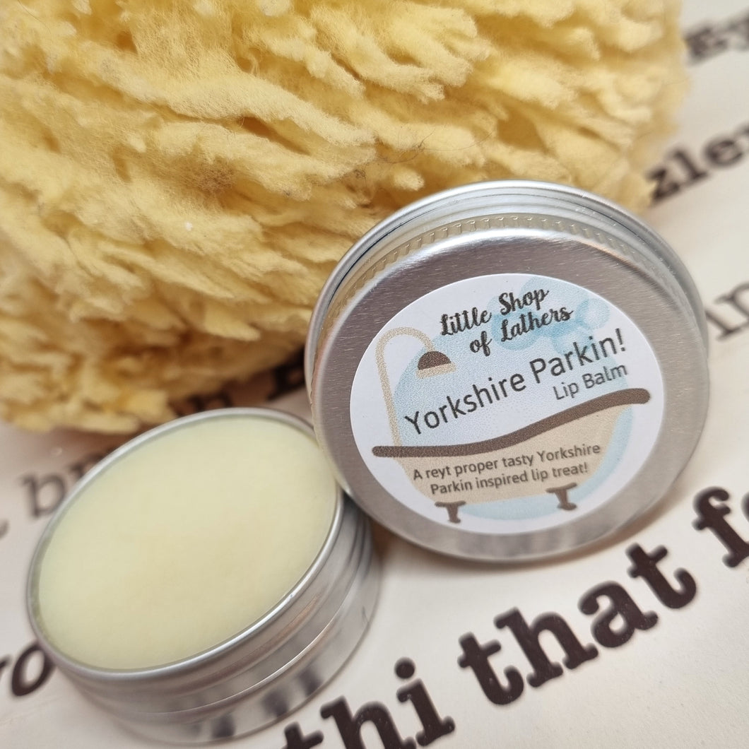 Lip Balm - Yorkshire Parkin - Little Shop of Lathers - Handmade lip balm