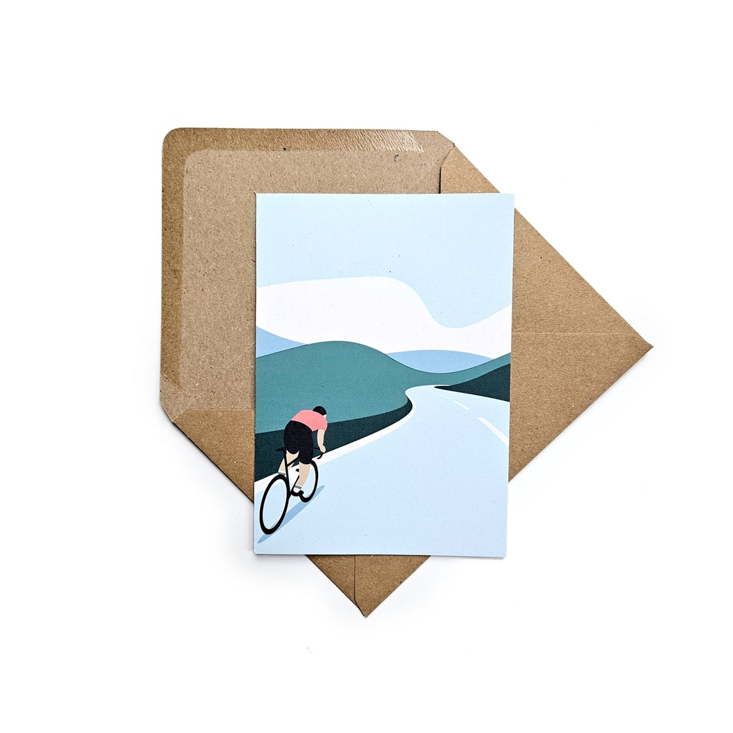 Out For A Spin - Greetings Card - Or8 Design