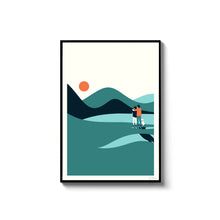 Load image into Gallery viewer, Lost By The Lake - Or8Design - Digital A4 Print
