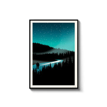 Load image into Gallery viewer, Wander With Me (Through The Night)- A4 Digital Print  - Or8 Design
