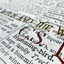 Load image into Gallery viewer, Dictionary Page Print - Let us go on and take the adventures that shall fall to us - The Lion, The Witch and the Wardrobe Quote -Turn the Page Design

