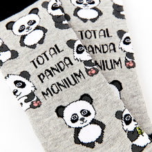 Load image into Gallery viewer, Total Panda Monium Socks - Unisex socks - Urban Eccentric - Panda Puns
