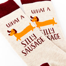 Load image into Gallery viewer, What a Silly Sausage Socks - Unisex socks - Urban Eccentric - Sausage Dog
