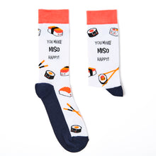 Load image into Gallery viewer, You Make Miso Happy Unisex socks - Urban Eccentric - Sweary Socks
