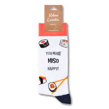 Load image into Gallery viewer, You Make Miso Happy Unisex socks - Urban Eccentric - Sweary Socks
