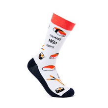 Load image into Gallery viewer, You Make Miso Happy Unisex socks - Urban Eccentric - Sweary Socks
