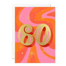 Load image into Gallery viewer, Greetings Card - 60th Birthday Card – Age 60 - Ricicle
