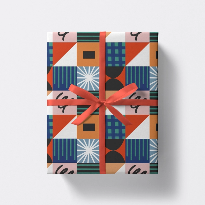 Gift Wrap - Abstract Pattern - Studio Boketto