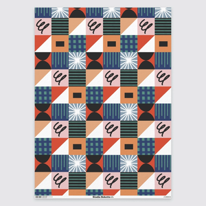 Gift Wrap - Abstract Pattern - Studio Boketto