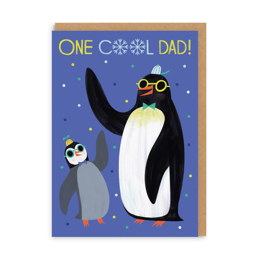 Birthday / Father's Day Card - One Cool Dad - OHH DEER