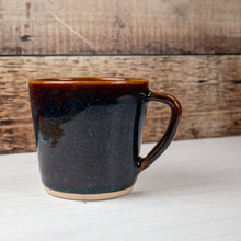 Load image into Gallery viewer, Ceramic Mug - Blue Amber - Thrown In Stone
