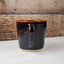 Load image into Gallery viewer, Ceramic Mug - Blue Amber - Thrown In Stone
