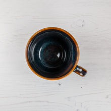 Load image into Gallery viewer, Ceramic Mug - Blue Amber - Thrown In Stone
