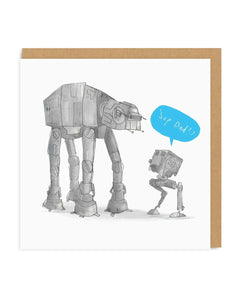 Birthday / Father's Day Card - Sup Dad - Star Wars - OHHDeer