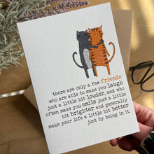 Load image into Gallery viewer, Friends Make The World A Little Brighter - Greetings Card - Dandelion Stationery
