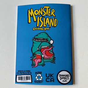 Monster Island Colouring Book - Dixon Does Doodles