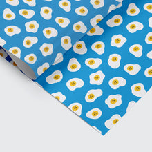 Load image into Gallery viewer, Fried Eggs Pattern Gift Wrap - Studio Boketto
