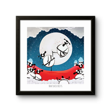 Load image into Gallery viewer, Print - Baalack Belts - Sheep Puns - Karate - Mervyn Tay Art
