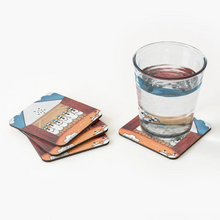 Load image into Gallery viewer, Coaster - Baarnsley - Sheep Puns - Barnsley - Mervyn Tay Art
