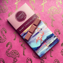 Load image into Gallery viewer, Chocolate Bar - Ruby Chocolate - Guppys Chocolate
