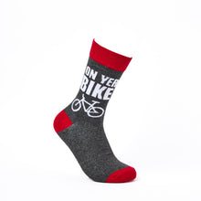 Load image into Gallery viewer, Unisex On Yer Bike Socks - Bike lovers - Urban Eccentric
