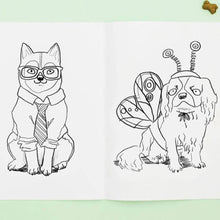 Load image into Gallery viewer, Doggy Dress-Up Colouring Book - Jo Clark Design - Dog lovers
