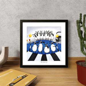 Print - The Bleatles - Sheep Puns - Beatles - Mervyn Tay Art