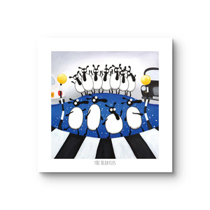 Print - The Bleatles - Sheep Puns - Beatles - Mervyn Tay Art