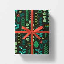 Load image into Gallery viewer, Christmas Gift Wrap - Botanical - Studio Boketto
