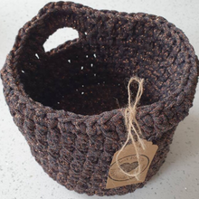 Load image into Gallery viewer, Crochet Storage Basket - Crochet Plant Pot - Best Efforts
