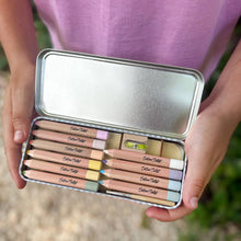 Load image into Gallery viewer, Pastel Watercolour Pencils Set - Colouring Pencils - Children gift idea - Cotton Twist - Eco friendly
