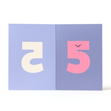 Load image into Gallery viewer, Greetings Card - Age  5 - Die Cut 5th Birthday  Card - Rumble Cards
