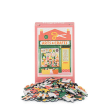Load image into Gallery viewer, Mini Jigsaw Puzzle - Arts &amp; Craft Shop - 99 Piece Mini Jigsaw Puzzle - Happiy Puzzles

