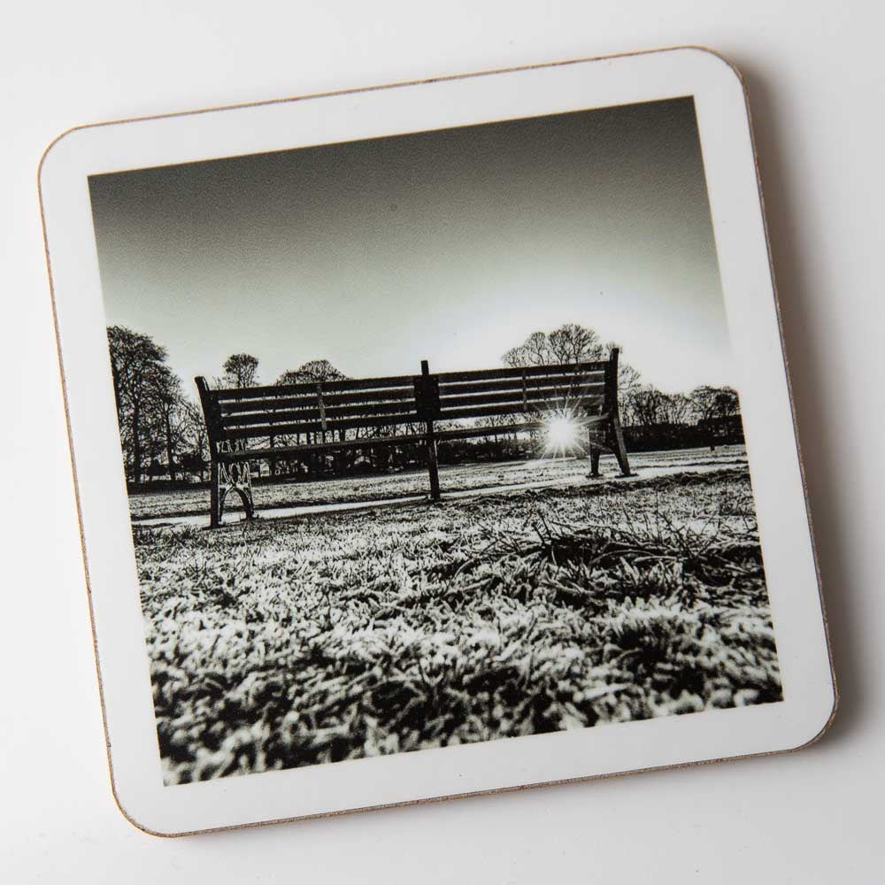 Horsforth Natter Bench Coaster - RJHeald Photography