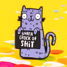 Load image into Gallery viewer, Sweary Cat Fridge Magnets - Katie Abey - sweary cats - caution: bad language!
