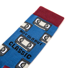 Load image into Gallery viewer, VHS Tape Socks - Unisex Gift Box Socks- Not Old But Classic - Urban Eccentric
